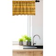 thumbnail image 3 of Ambesonne Kente Pattern Window Valance, Folk Zigzag Tile, 54" X 12", Multicolor, 3 of 3