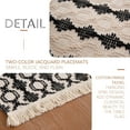 thumbnail image 6 of Fabric Placemats Cotton And Linen Wind Woven Placemats Tassel Heat Insulating Mats Holiday Decorative Two-color Splicing Western-style Placemats, Usupdd 2025 Fabric Placemats Cotton And Linen, 6 of 7