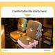 thumbnail image 3 of Cojín de asiento para silla Cateissary tipo 3, 3 of 6
