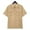Khaki, variant on Lenago Mens Casual Shirts Unisex Summer Lapel Breasted Double Pocket Short Sleeved Shirt Top Short Sleeved Lapel Top/shirt