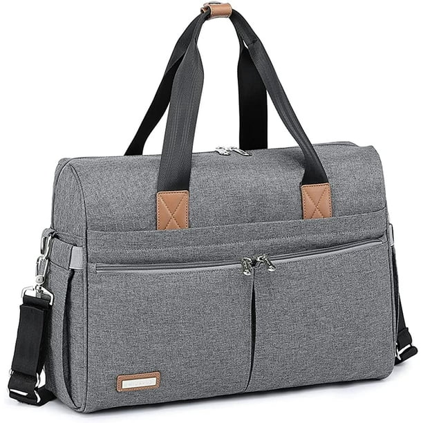 RUVALINO Diaper Bag Tote, Hospital Bag Large Travel Weekender Diaper
