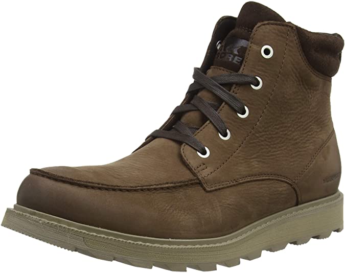 sorel men's madson ii moc toe waterproof boot