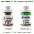 thumbnail image 5 of Paradise Herbs Resveratrol Premium Extract, 180 Vegetarian Capsules (100 mg per Capsule), 5 of 5