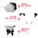thumbnail image 3 of FELTECHELECTR Diadema con orejas de gato Beaupretty para mujer, ideal para Halloween, Navidad, cosplay, fiestas, decoración del cabello., 3 of 6