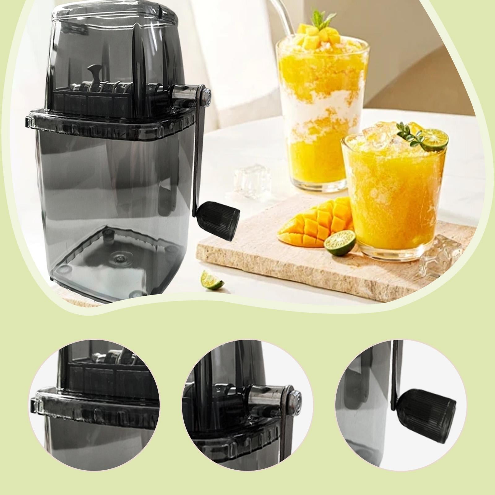 CarpNettore Manual Ice Crusher Compact Breaker for Coctails Ice Platters Creating Drinks