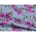 thumbnail image 4 of oneOone Rayon Fuschia Pink Fabric Florals Fabric For Sewing Printed Craft Fabric By The Yard 56 Inch Wide-W2K, 4 of 6