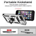 thumbnail image 3 of Estuche GANGXUN para iPhone 6 Plus, soporte giratorio 360°, estilo mecánico y magnético, 3 of 5