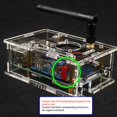 thumbnail image 2 of RYGRZJ For Orange Pi 5 Pro Acrylic Case HDD Enclosure case+fan+antenna, 2 of 4