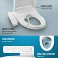 thumbnail image 3 of TOTO SW307301 Siège de Toilette Rond Électronique WASHLET C2, Coton Blanc, 3 of 5