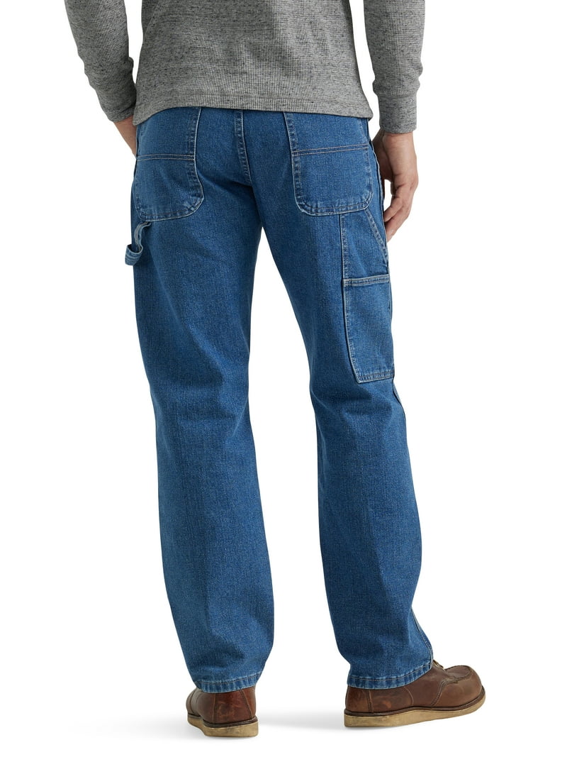 Wrangler Men's Cotton Blend Relaxed Fit Carpenter Pant - Walmart.com