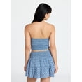 thumbnail image 3 of No Boundaries Strapless Top and Skirt Set, 2-Piece, Women's XXS-XXL, 3 of 5