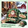 thumbnail image 2 of Basysin Merry Christmas Printed Baseball Cap Adjustable Curved Soft Lightweight Hat Breathable Casual Sun Hat Holiday Headwear for Men Women Winter Christmas Party Hat, 2 of 5