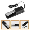 thumbnail image 1 of SOPOTUTU Electronic Keyboard Pedal Black 1Set Wear-resistant for New Players Practicing, 1 of 8
