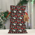 thumbnail image 5 of Naloa Red Mushrooms Drawstring Christmas Bags, 3D Xmas Gift Bags, Christmas Wrapping Bags, Xmas Goodie Bags, Treat Pouch Bags, Party Favor Bags-Medium, 5 of 9