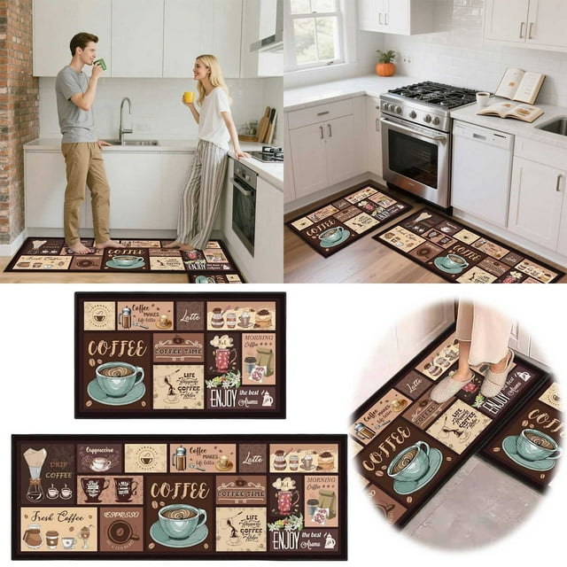 BotaniNest 2 Piece Area Rug For Living Room Soft Floor Carpet Mat With Jute Backing Ideal For Home And Bedroom