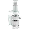 thumbnail image 4 of Juiceman® 3-in-1 Electric Juicer, Blender & Pulp Extractor – 2 L Removable Pulp Container & 24 oz Portable Blending Jar – White (Model JM3000C) – New (Open Box), 4 of 8