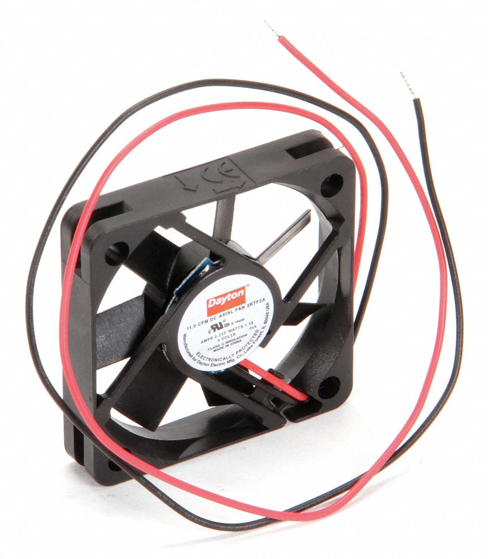EBM-PAPST Square Axial Fan 4-11/16 Width 4-11/16 Height 12VDC Voltage