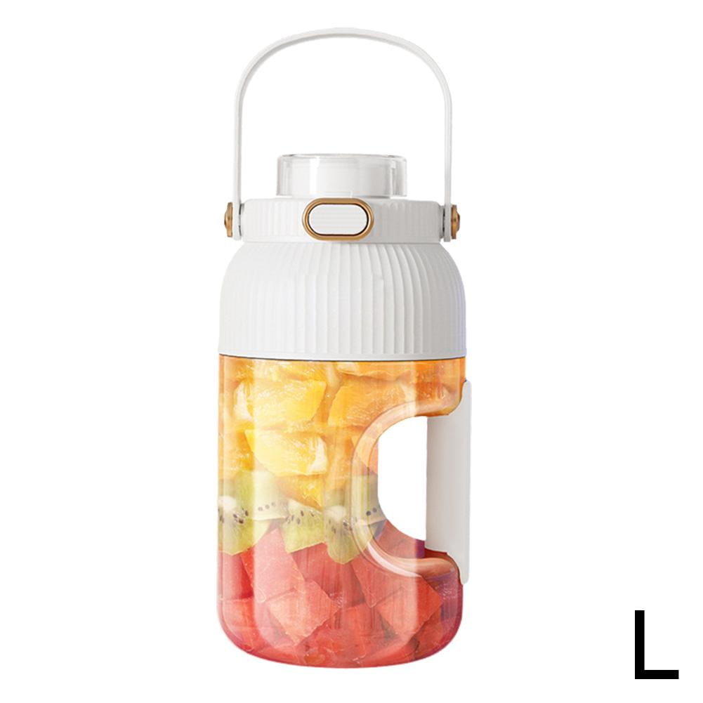 Portable Juicer: Powerful, Large Capacity 1200ml, Ten Leaf Juicer with Smart Control Display and Rechargeable via USB