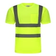 thumbnail image 2 of Protect High Visibility Lime Green Heavy-Duty Short Sleeve Reflective Safety T-Shirt, 2 of 8