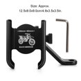 thumbnail image 3 of Soidarity Soporte de teléfono para motocicleta, estante de fijación, soporte fijo de aleación de aluminio, accesorios de ciclismo modificados, soportes Ciclismo Soidarity OD027817-00, 3 of 6