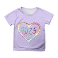 thumbnail image 1 of WEAIXIMIUNG T-Shirt Décontracté Confortable à Manches Courtes et Col Rond Imprimé pour Enfants Saint Patrick's Day 2025 8-9 Ans, 1 of 4