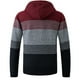 thumbnail image 3 of Sudadera con capucha para hombre, jersey, sudadera de punto, cárdigan, jersey con capucha de invierno para ocio, chaqueta de punto, interior de forro polar, chaqueta con capucha para hombre, 3 of 6