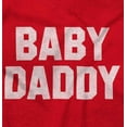 thumbnail image 2 of Baby Daddy Funny Expecting Fathers Men Big & Tall Sweatshirt Brisco Brands 4X, 2 of 6