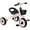Pink-A, variant on Barara King Kids Ride on Car, Electric Tricycle,Tricycle for Toddlers 1-3, Kids Trike, 3-Wheel Recreation Ride-On Toy, Pink