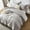 Khaki Gray, variant on YFLXDMLYYSC Soft Luxury Bed Comforter Set Queen, Boho Cationic Dyeing Breathable Fluffy Bed Sets For All Season
