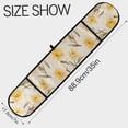 thumbnail image 3 of Dailycode Double Sided Oven Mitt with Loop Heat Resistant Kitchen Long Potholders 7" x 35" Daffodils Flower, 3 of 6