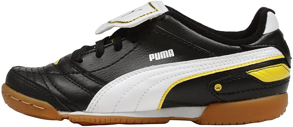 Puma Soccer Esito R HG (GS) Black Yellow 102016-01 - Walmart.com