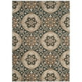 thumbnail image 4 of SAFAVIEH Lyndhurst Madeline Geometric Circles Area Rug, Slate Blue/Beige, 6' x 9', 4 of 5