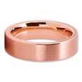 thumbnail image 2 of 6mm Wedding Ring,Rose Gold Wedding Band,Tungsten Carbide Ring,Engagement Ring,Anniversary, 2 of 4