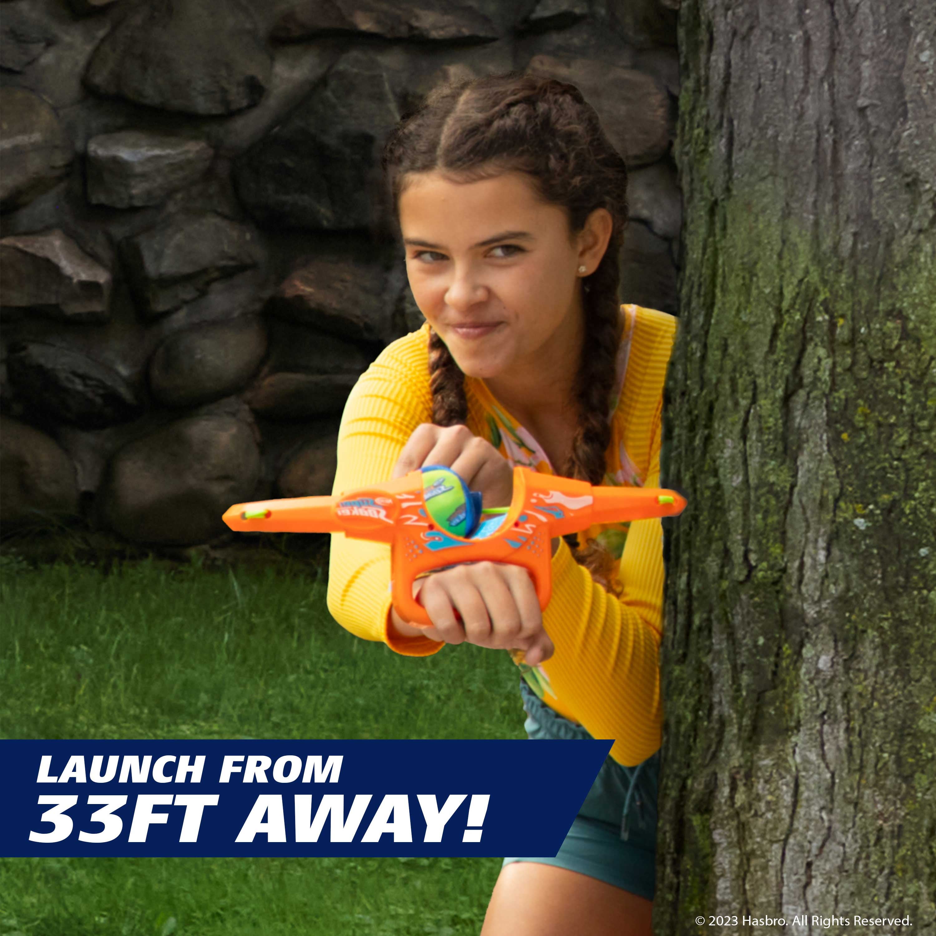 Nerf Super Soaker Storm Ball Wrist Rocket by WowWee – Includes 3 Reusable Water Balls