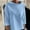 Light Blue, variant on Mock Neck Sweatshirt for Women Trendy Fall Vintage Long Sleeve Shirts Casual Slouchy Plain Pullover Top Sweatshirts