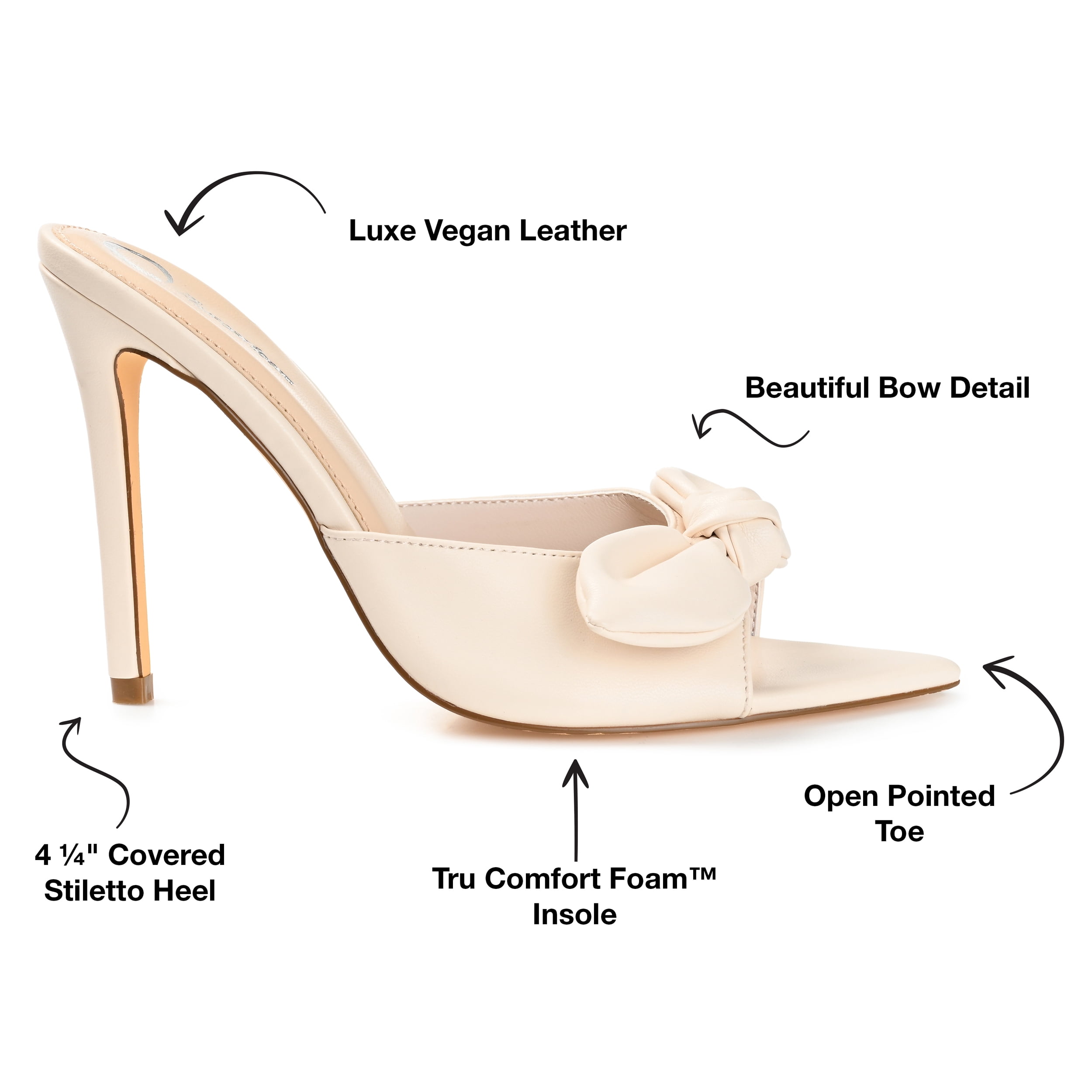 Journee Collection Womens Zelah Tru Comfort Foam Open Toe High Stiletto Pumps