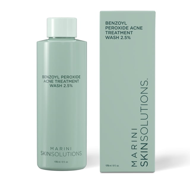 Lavado Tratante para Acné Marini SkinSolutions Peróxido de Benzoilo 2.5%