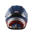 thumbnail image 3 of Casco Para Moto Marvel Capitán América EDGE Lexus Doble Certificación M, 3 of 4