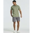 thumbnail image 6 of Real Essentials 3 Pack: Men's Dry-Fit Short Sleeve Polo Shirt - Performance Golf Moisture Wicking (Available In Big & Tall), 6 of 6
