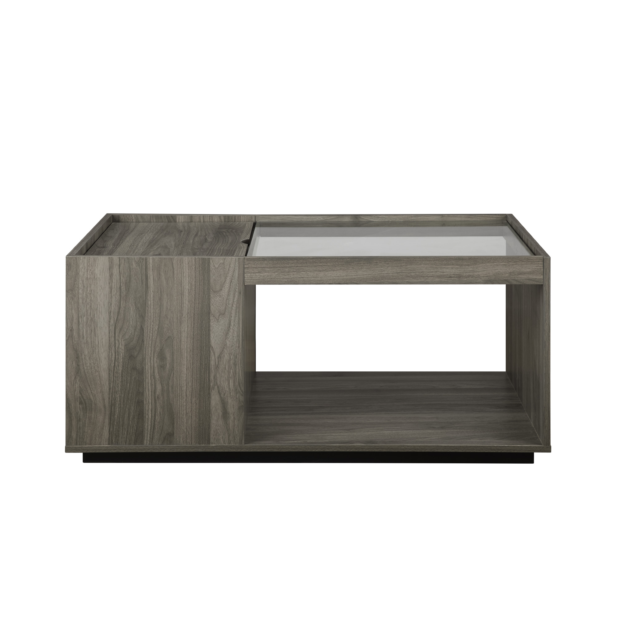 Manor Park Acadia Modern Lift Top Coffee Table, Slate Grey