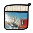 thumbnail image 1 of Betsy Drake PT308 Shrimp Boat Pot Holder, 1 of 1