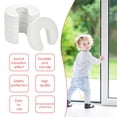 thumbnail image 3 of 6X Anti Pinch Door Card Doorstop For Window Stopper Doors 6PC Chil Window Clamp Tools & Home Improvement White, 3 of 8