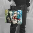 thumbnail image 6 of Suicide Squad Joker Harley Quinn Laptop Bag Shoulder Portable Laptop Case Sleeve Chromebook Notebook Messenger Briefcase Adjustable Handbag For Women & Men, 6 of 8