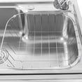 thumbnail image 5 of FETCOI 50/60/68cm Kitchen Sink Country Farmhouse Stainless Steel Single Bowl Apron Sink, 5 of 13