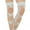 Cutout w/ Butterfly Applique - White, variant on ToBeInStyle Women's Opaque Keyhole Back Thigh High w/ Rhinestone & Satin Bow - Black - One Size