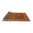 thumbnail image 2 of Ahgly Company Indoor Square Oriental Orange Industrial Area Rugs, 6' Square, 2 of 4