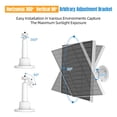 thumbnail image 3 of [3 Pack] Solar Panel for Google Nest Camera (Battery Version), 4W Camera Solar Panel with 13FT Cable for Google Nest Camera, 3 of 8