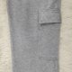 thumbnail image 5 of Pantalones cargo Gibobby Mujer pantalones gruesos y cálidos casuales con cordón para exteriores gris M, 5 of 5