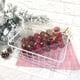 thumbnail image 4 of Adornos De Bolas De Navidad 36 bolas de Navidad de plástico para accesorios de fiesta de vacaciones en casa (rojo vino) Tmvgtek Libre de BPA, 4 of 6