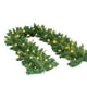 thumbnail image 2 of xihome Guirnalda navideña artificial de 200 cm con luces LED, funciona con pilas, ideal para decorar fiestas navideñas en interiores y exteriores., 2 of 6